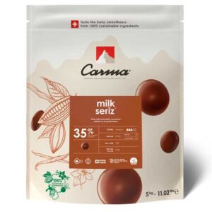 Carma Молочный шоколад Milk Seriz 35%, 5кг