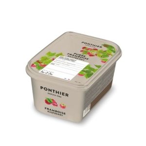 Малина замороженное пюре, Ponthier, 1 кг
